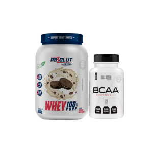 COMPRE 1 WHEY 100% PURE  900g E GANHE 1 BCAA 60CPS
