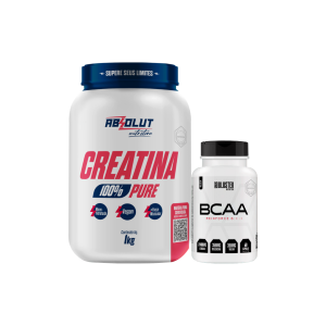 COMPRE 1 CREATINA 1kg E GANHE 1 BCAA 60 CPS